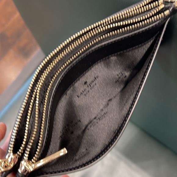 Kate Spade Madison Double Zip Wristlet Wallet Phone Case 
Black 
NWT - Picture 13 of 16
